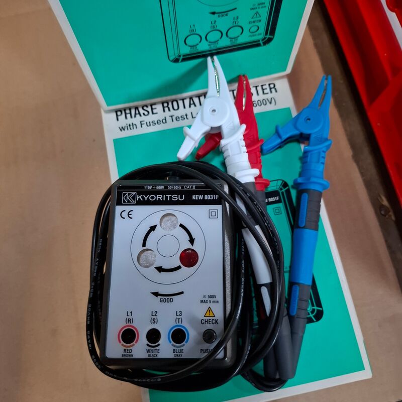 2x Draaiveldmeter Kyoritsu, KEW8031F – foto 3 – kavel bij Onlineveilingmeester, Winsum