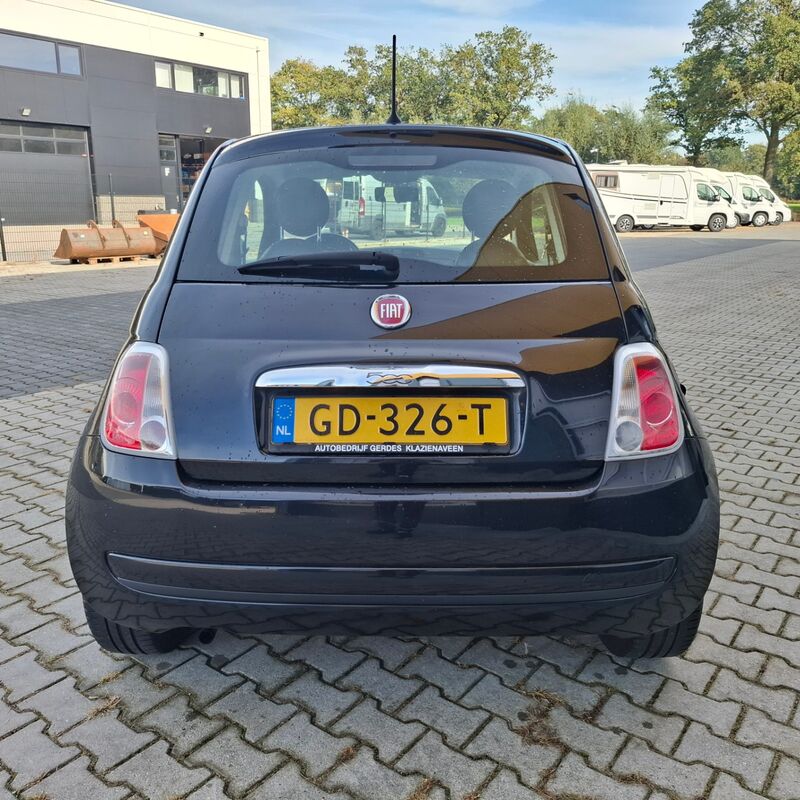 Personenauto, Fiat, 500, 1.0 TwinAir Pop, Donkerblauw, 2015 – foto 6 – kavel bij Onlineveilingmeester, Heerenveen