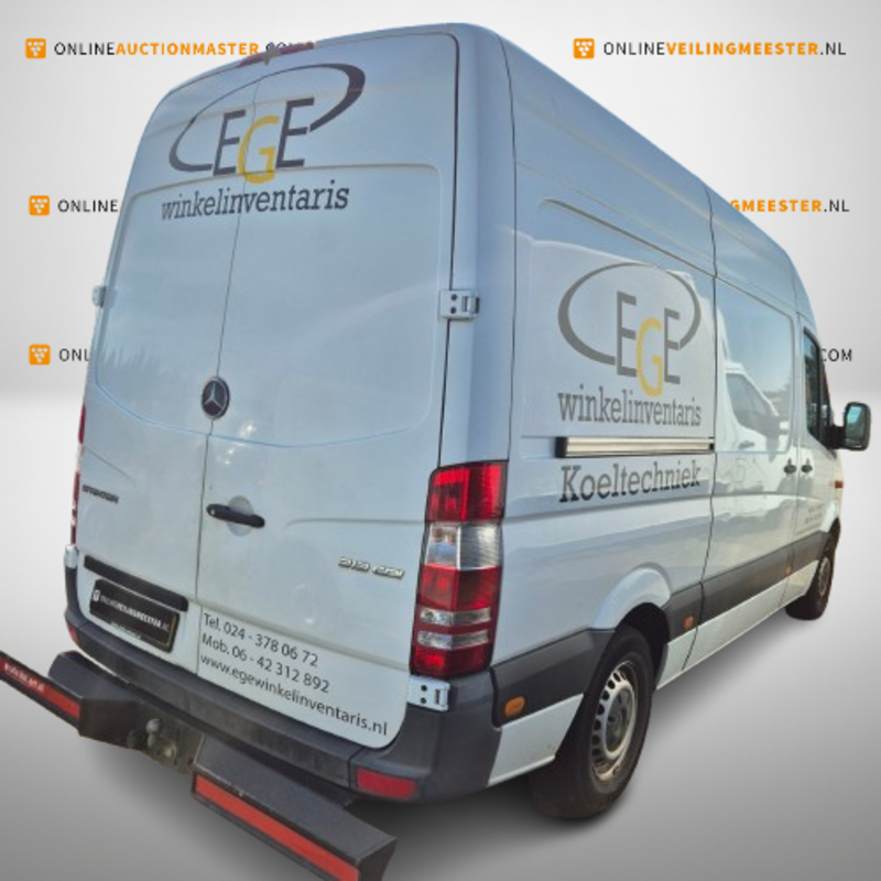 Bedrijfsauto, Mercedes-Benz, Sprinter 313 2.2 CDI 366 EHD, 2016 – foto 4 – kavel bij Domeinen Roerende Zaken, Soesterberg
