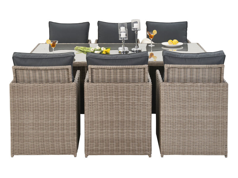 Dinnerset, Vonato, Stone, beige – foto 4 – kavel bij Onlineveilingmeester