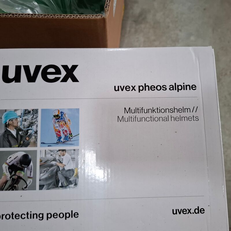 10x Multifunctionele veiligheidshelm Uvex, Pheos alpine – foto 8 – kavel bij Onlineveilingmeester, Winsum