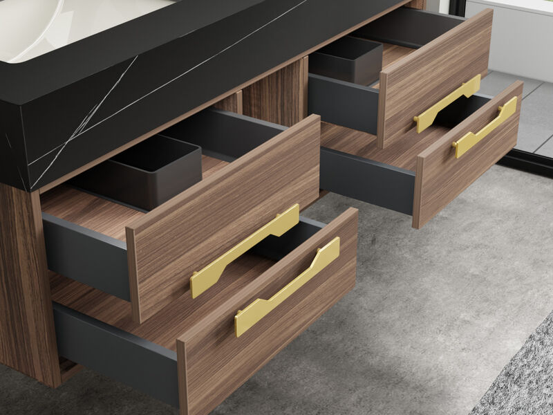 Badkamermeubel, Vonato, Ardène 120, hout decor – foto 4 – kavel bij Onlineveilingmeester
