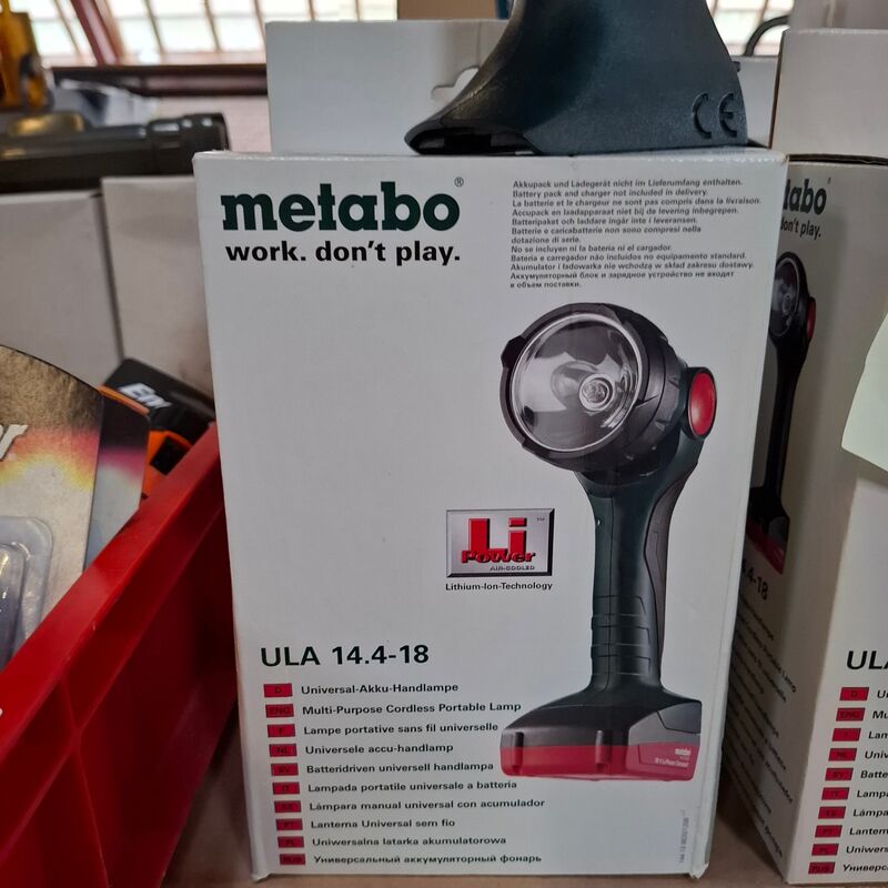 8x Accu handlamp Metabo, ULA 14.4-18 – foto 4 – kavel bij Onlineveilingmeester, Winsum