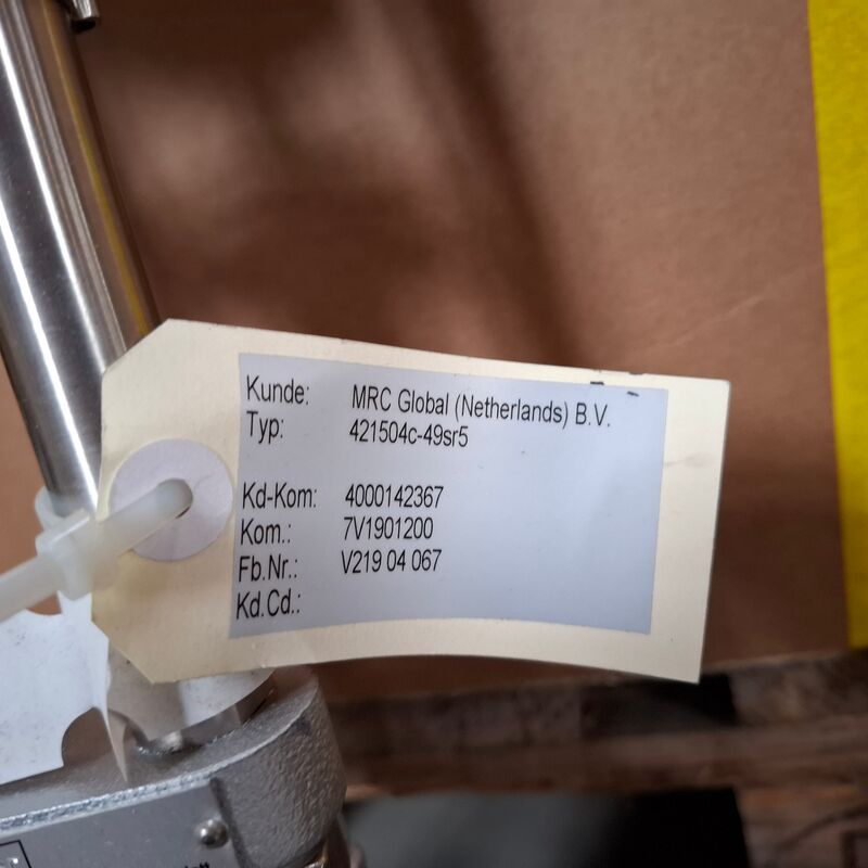Elektrisch geregelde afsluiter KFM, 421504c-49sr5 – foto 10 – kavel bij Onlineveilingmeester, Winsum