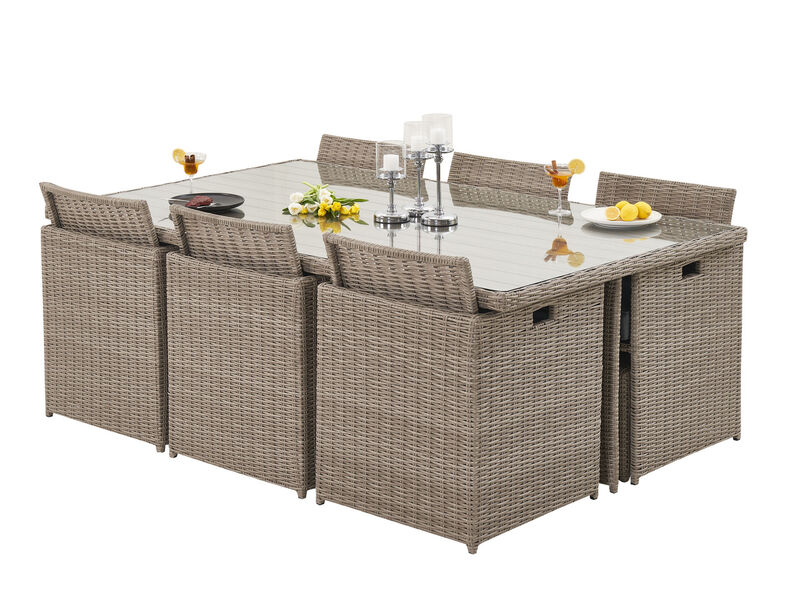 Dinnerset, Vonato, Stone, beige – foto 6 – kavel bij Onlineveilingmeester