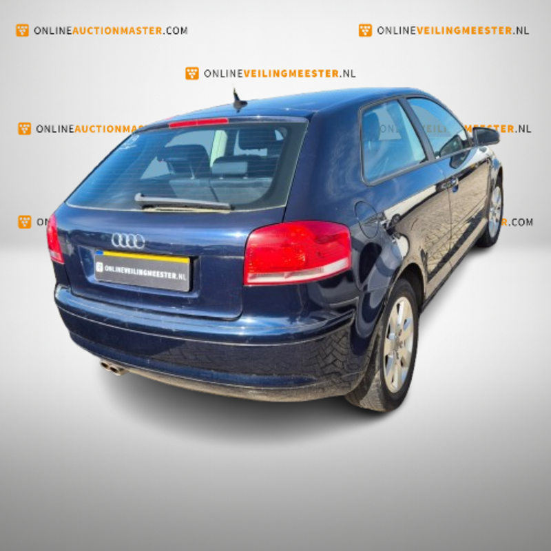 Personenauto, Audi, A3, 2.0 FSI Ambiente, BLAUW, 2005 – foto 4 – kavel bij Domeinen Roerende Zaken, Soesterberg