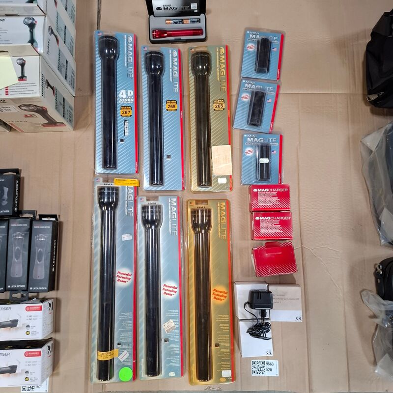 7x Diverse zaklamp Maglite – foto 2 – kavel bij Onlineveilingmeester, Winsum
