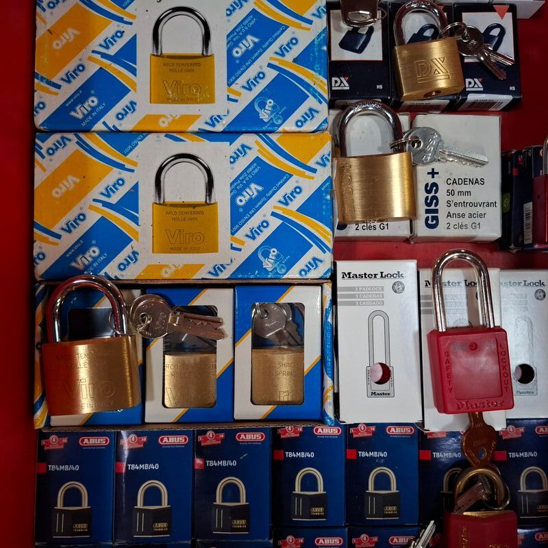 Ca. 76x Diverse hangsloten o.a. Abus – foto 3 – kavel bij Onlineveilingmeester, Winsum