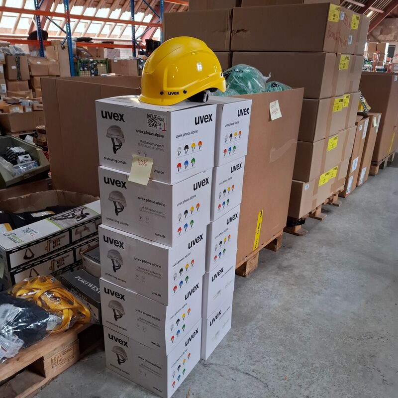 10x Multifunctionele veiligheidshelm Uvex, Pheos alpine – kavel bij Onlineveilingmeester, Winsum