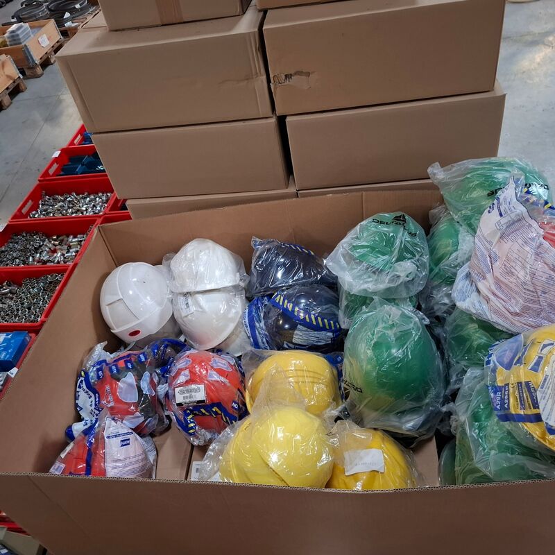 Ca. 108x Diverse bouwhelmen o.a. North, Deltaplus – foto 3 – kavel bij Onlineveilingmeester, Winsum
