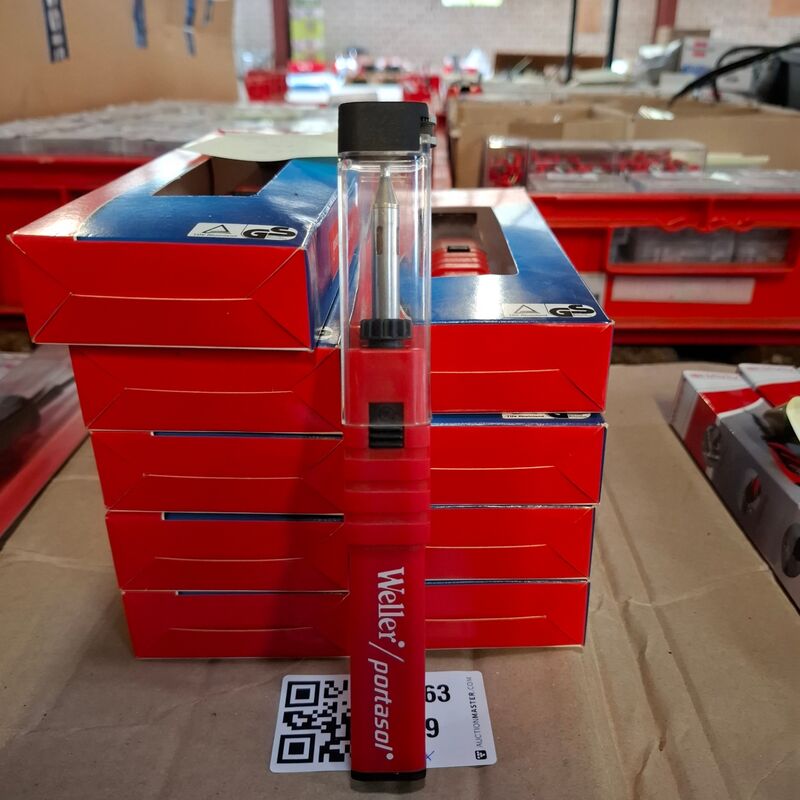 Ca. 10x Gassoldeerbout, Weller, Portasol WC1 – foto 3 – kavel bij Onlineveilingmeester, Winsum
