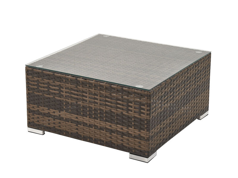 Loungeset, Vonato, Oasi, bruin wicker – foto 10 – kavel bij Onlineveilingmeester