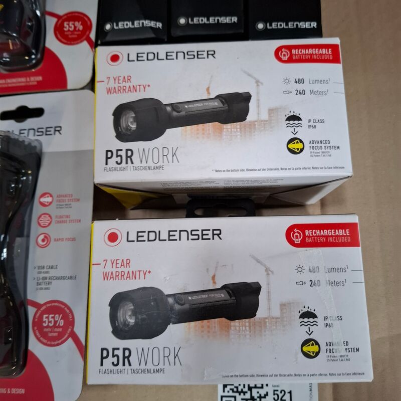 13x Diverse led zaklamp Ledlenser – foto 4 – kavel bij Onlineveilingmeester, Winsum