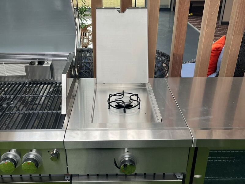Gasbarbecue, Vonato, RVS Keuken Grill Elite 6, zilverkleurig, RVS (mat) – foto 8 – kavel bij Onlineveilingmeester