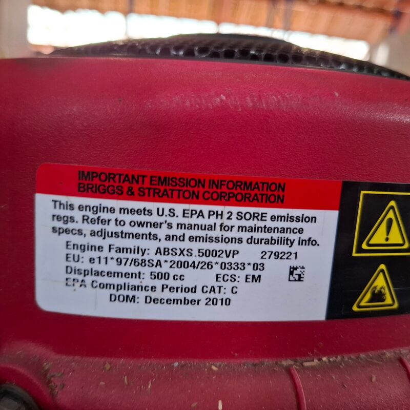 Grasmaaier motor B&S, Powerbuilt 4 series 155 | 500cc – foto 5 – kavel bij Onlineveilingmeester, Winsum