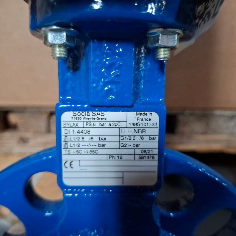 Vlinderklep Socla, Sylax DN25-350mm – foto 6 – kavel bij Onlineveilingmeester, Winsum