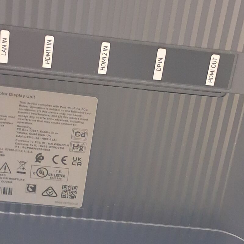 Monitor, Samsung, OM55N – foto 6 – kavel bij Domeinen Roerende Zaken, Groningen