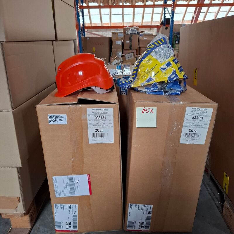 Ca. 65x Diverse bouwhelm o.a. Uvex, North – foto 4 – kavel bij Onlineveilingmeester, Winsum