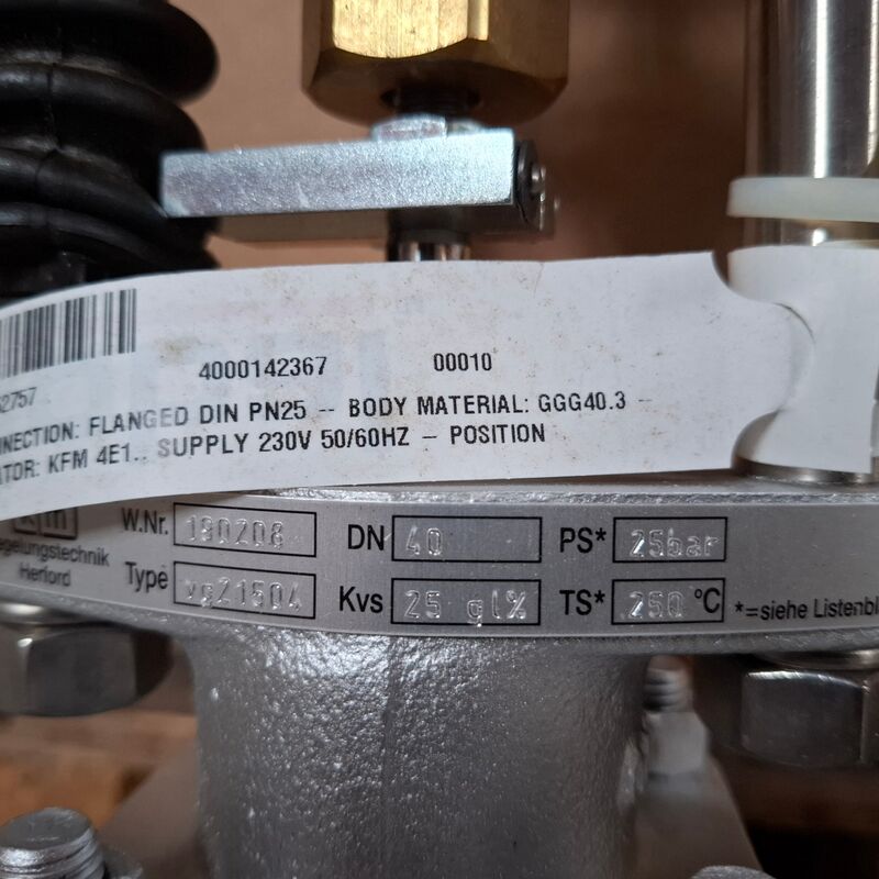 Elektrisch geregelde afsluiter KFM, 421504c-49sr5 – foto 9 – kavel bij Onlineveilingmeester, Winsum