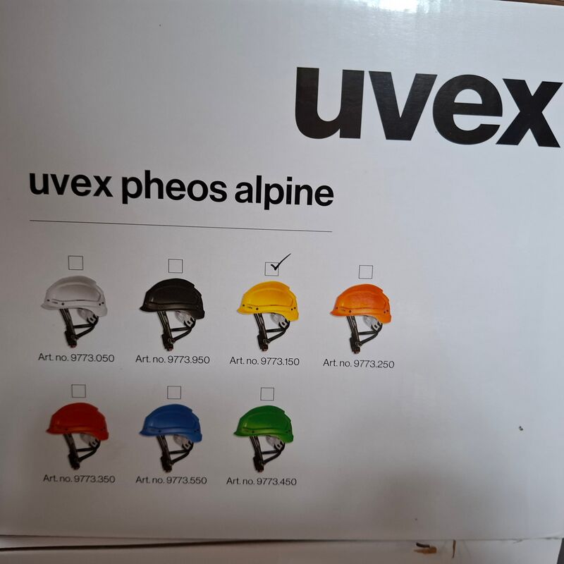 10x Multifunctionele veiligheidshelm Uvex, Pheos alpine – foto 6 – kavel bij Onlineveilingmeester, Winsum