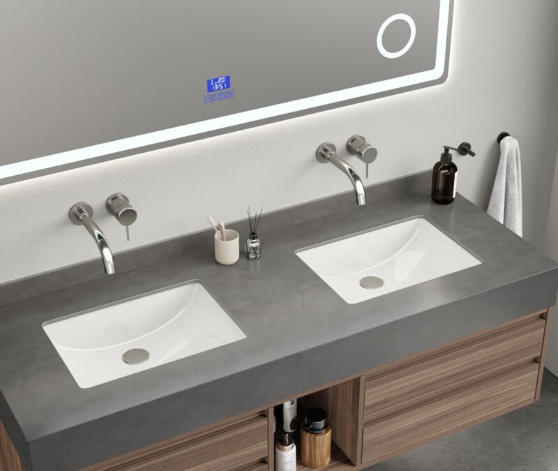 Badkamermeubel, Vonato, Nivora 150, hout decor – foto 3 – kavel bij Onlineveilingmeester
