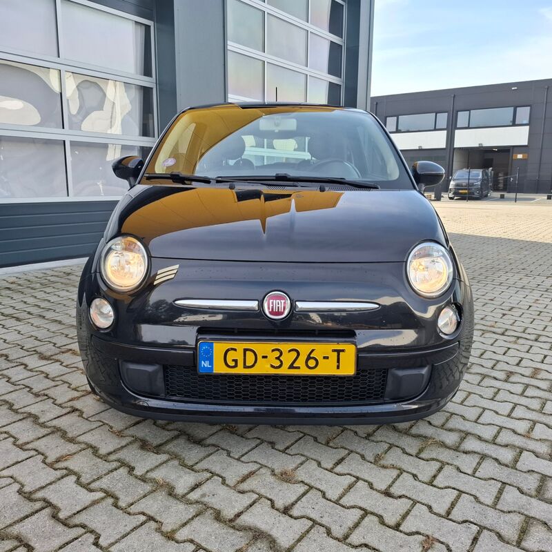 Personenauto, Fiat, 500, 1.0 TwinAir Pop, Donkerblauw, 2015 – foto 2 – kavel bij Onlineveilingmeester, Heerenveen