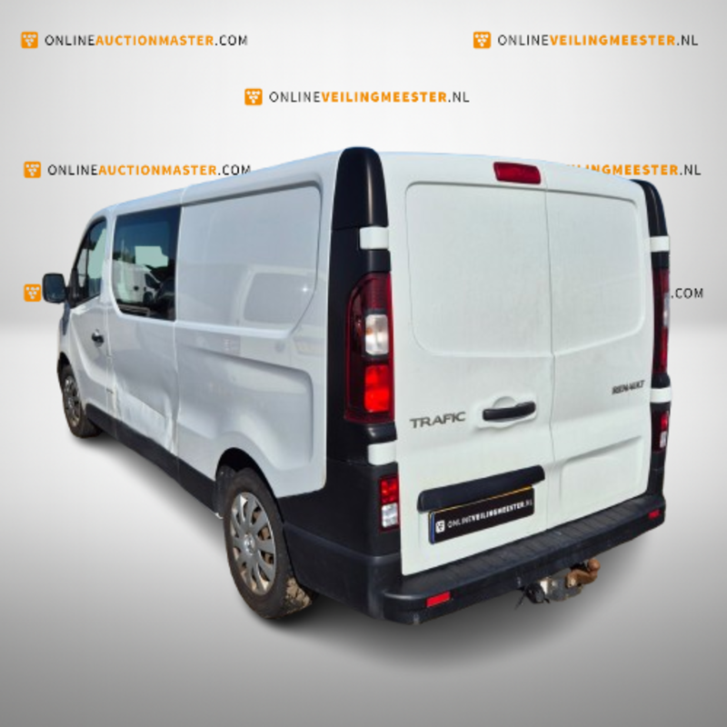 Bedrijfsauto, Renault, Trafic 1.6 dCi T29 L2H1, 2018 – foto 6 – kavel bij Domeinen Roerende Zaken, Soesterberg