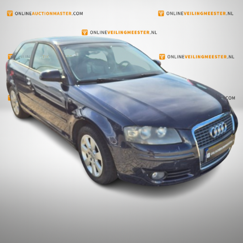Personenauto, Audi, A3, 2.0 FSI Ambiente, BLAUW, 2005 – foto 3 – kavel bij Domeinen Roerende Zaken, Soesterberg