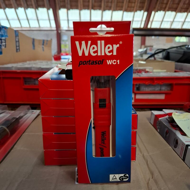 Ca. 10x Gassoldeerbout, Weller, Portasol WC1 – kavel bij Onlineveilingmeester, Winsum