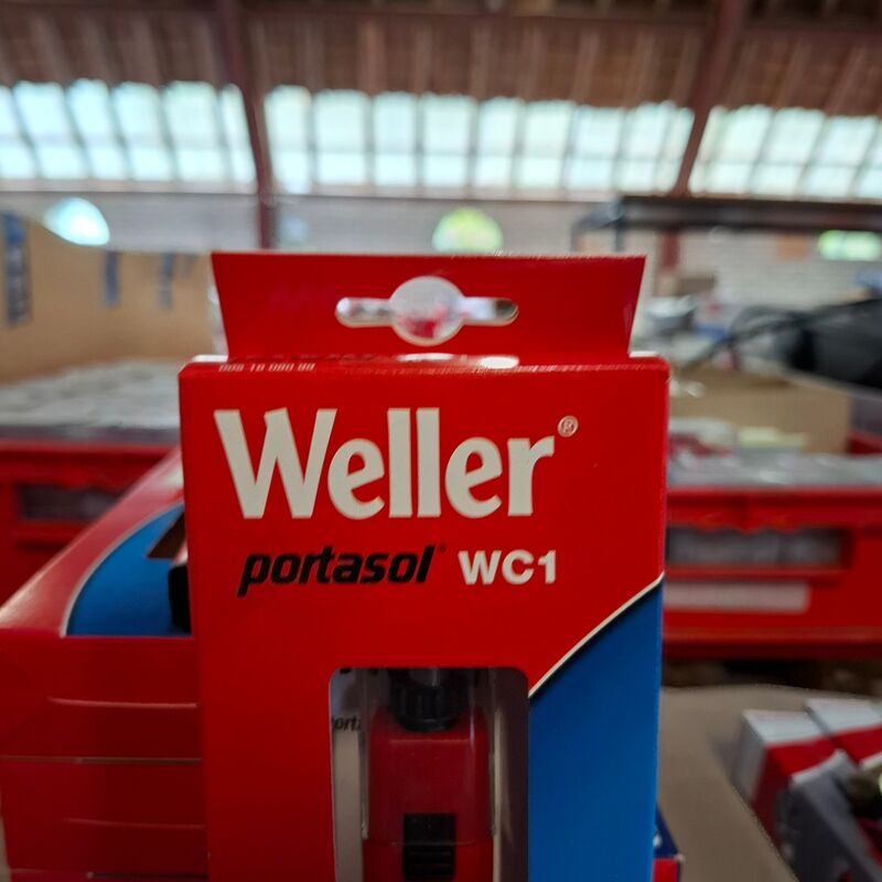 Ca. 10x Gassoldeerbout, Weller, Portasol WC1 – foto 2 – kavel bij Onlineveilingmeester, Winsum