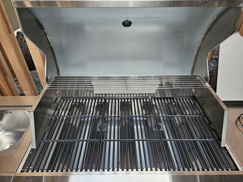 Gasbarbecue, Vonato, RVS Keuken Grill Elite 6, zilverkleurig, RVS (mat) – foto 4 – kavel bij Onlineveilingmeester