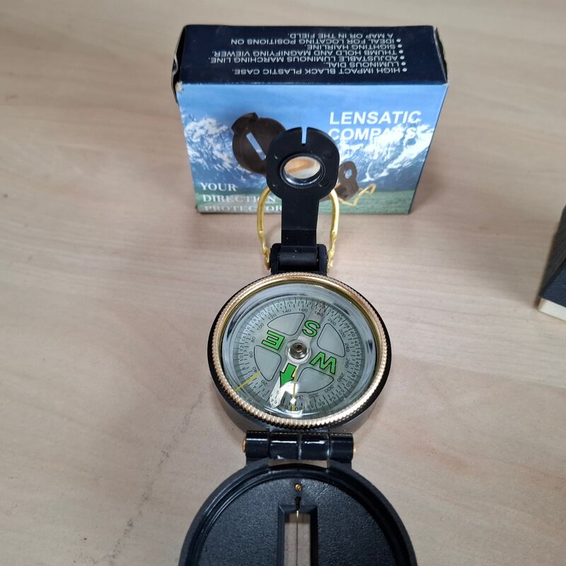 2x Juweliersloep met lens met reiscompas – foto 6 – kavel bij Onlineveilingmeester, Winsum