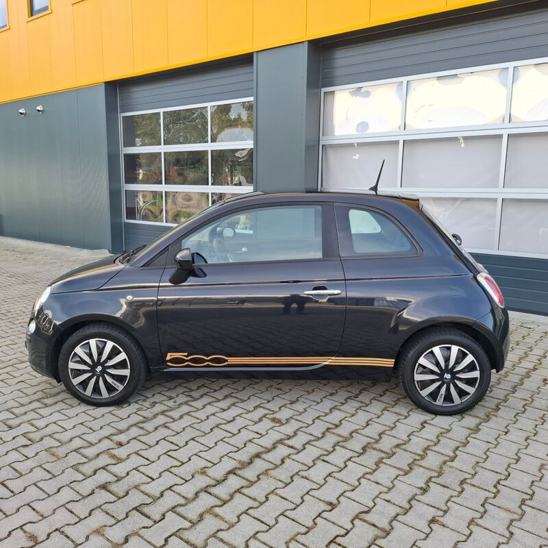 Personenauto, Fiat, 500, 1.0 TwinAir Pop, Donkerblauw, 2015 – foto 8 – kavel bij Onlineveilingmeester, Heerenveen
