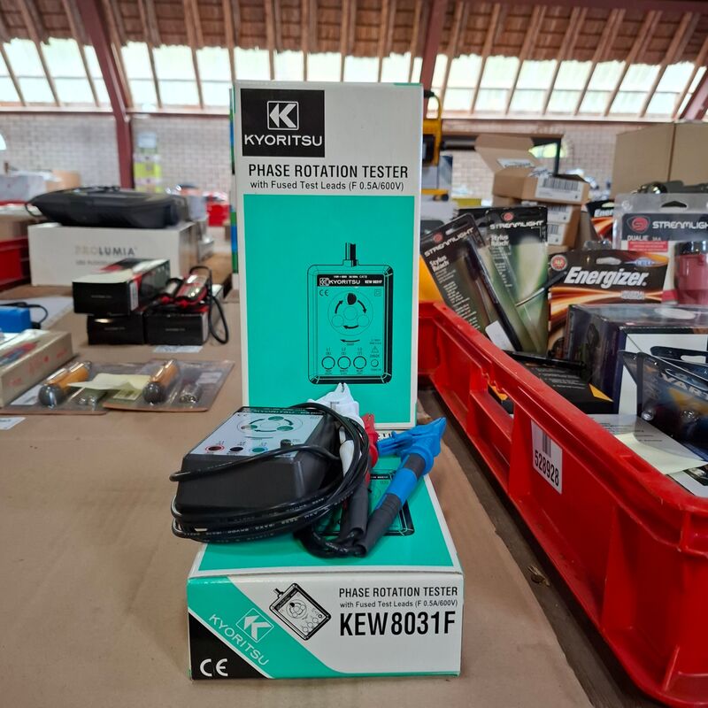 2x Draaiveldmeter Kyoritsu, KEW8031F – kavel bij Onlineveilingmeester, Winsum