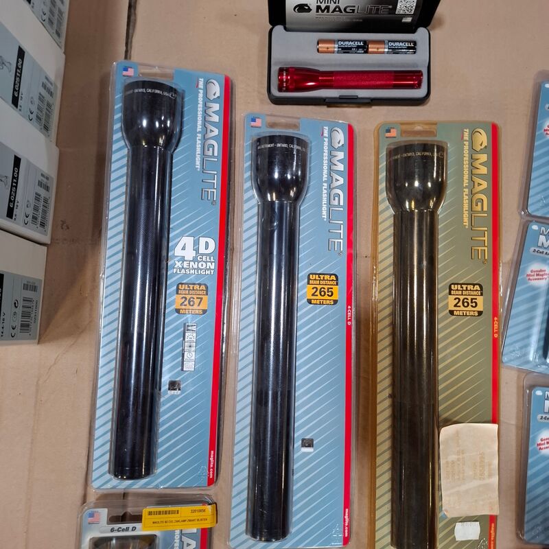 7x Diverse zaklamp Maglite – foto 4 – kavel bij Onlineveilingmeester, Winsum