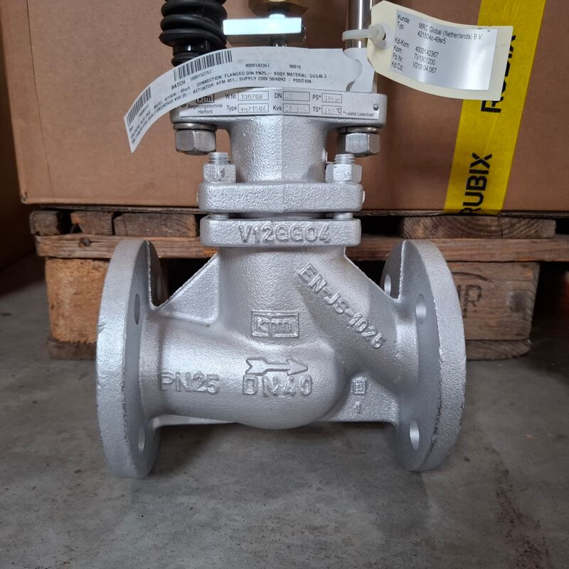 Elektrisch geregelde afsluiter KFM, 421504c-49sr5 – foto 2 – kavel bij Onlineveilingmeester, Winsum