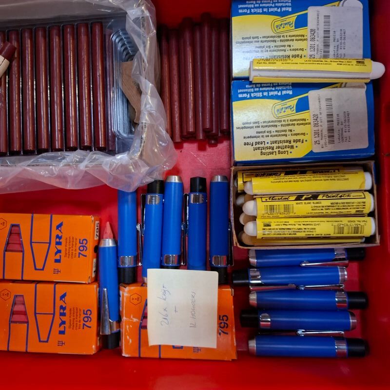 Diverse markeerstiften en krijt o.a. Edding, Markal – foto 6 – kavel bij Onlineveilingmeester, Winsum