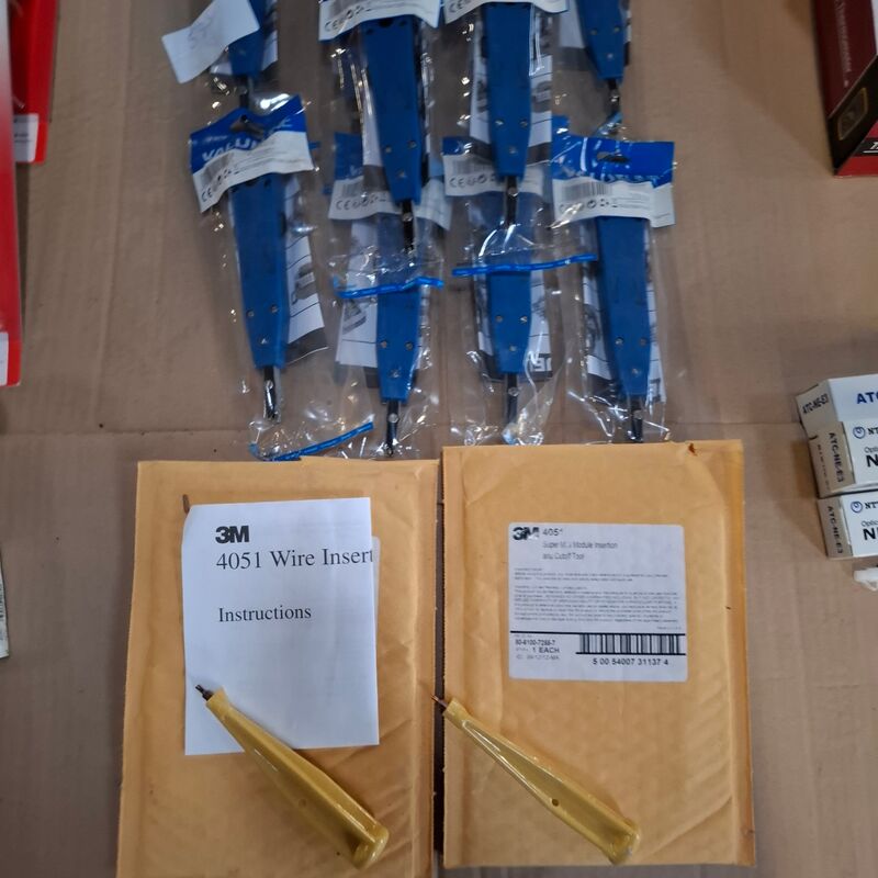 Ca. 12x Divers netwerkkabel gereedschap 3M, Valueline, o.a. 4051 – foto 2 – kavel bij Onlineveilingmeester, Winsum