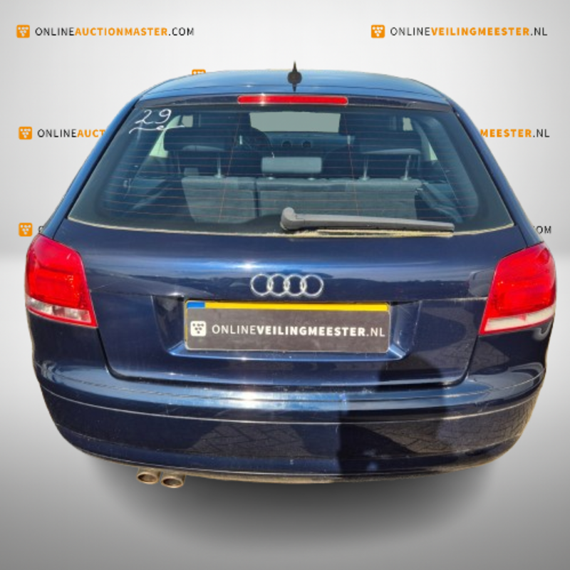 Personenauto, Audi, A3, 2.0 FSI Ambiente, BLAUW, 2005 – foto 5 – kavel bij Domeinen Roerende Zaken, Soesterberg