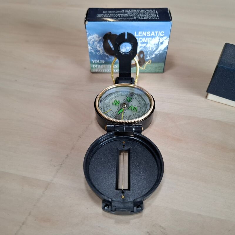 2x Juweliersloep met lens met reiscompas – foto 5 – kavel bij Onlineveilingmeester, Winsum
