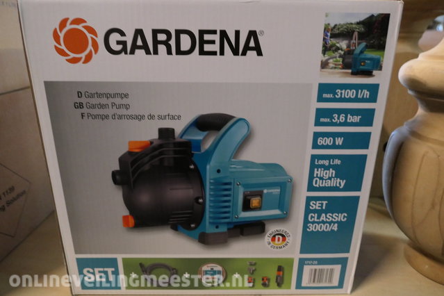 Garden pump set » Gardena, 3000/4 Classic