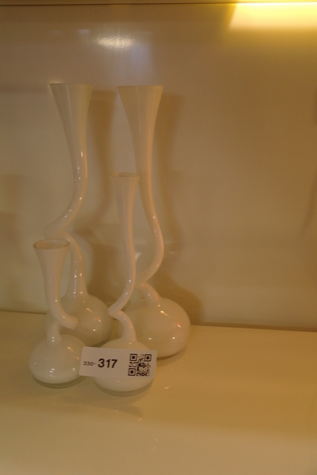 4x Vaas Swing Vase Van Normann Copenhagen Onlineauctionmaster Com