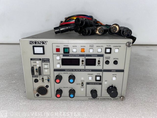 Camera control unit Sony, CCU-TX50 PAL » Onlineauctionmaster.com