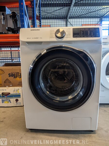 Invloedrijk Hij Graag gedaan Washing machine 8.0 KG Samsung Q-Drive, WW8BM642OBW, white »  Onlineauctionmaster.com