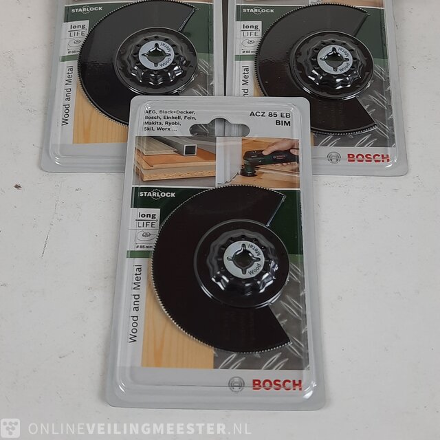 6x Saw blade for multi tool Bosch ACZ 85 EB Onlineauctionmaster