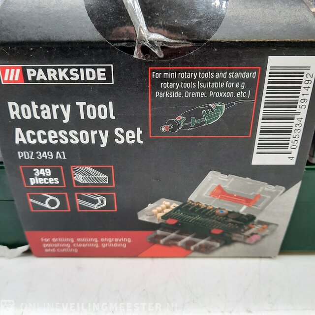 Set multi-tool accessories 349 PDZ » A1 Parkside