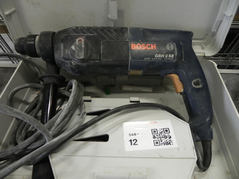 Klopboormachine Bosch, GBH2SE, 620W, 230V, in koffer