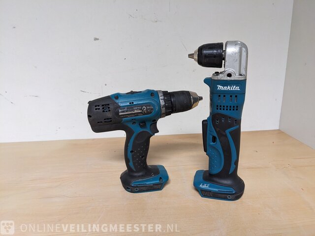 2x Battery tools Makita DDF453 en DDA351 Onlineauctionmaster