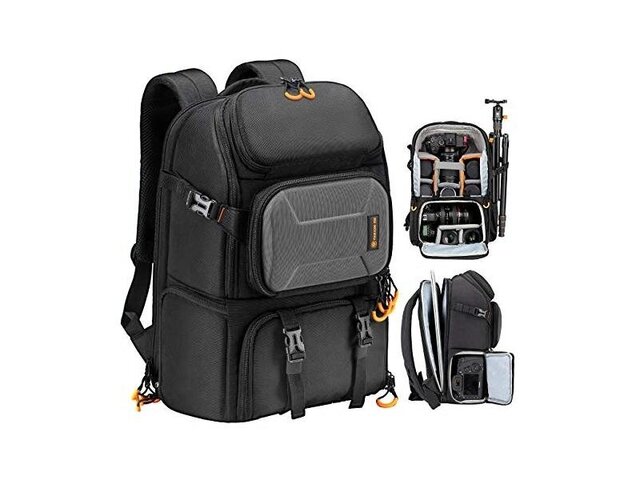 1x TARION Waterproof Camera Bag with 15 Laptop Compartment Professional Photography Backpack with Rain Cover for DSLR SLR Canon Nikon Fuji Sony Cameras TARION Onlineauctionmaster