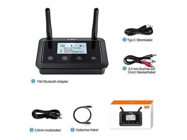 1mii long range discount bluetooth transmitter receiver